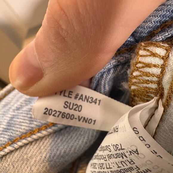 Madewell The Dadjean in Millman Wash: Ripped Edition - Picture 7 of 7